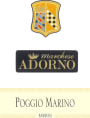 Marchese Adorno Oltrepo Pavese Poggio Marino Barbera 2012 Front Label