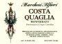 Marchesi Alfieri Monferrato Costa Quaglia 2011 Front Label