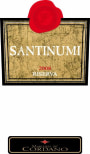Marchesi de Cordano Montepulciano d'Abruzzo Santinumi Terra dei Vestini 2008 Front Label