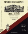 Marchesi Gondi Chianti Rufina Villa di Bossi Riserva 2010 Front Label