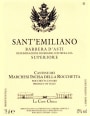 Marchesi Incisa della Rocchetta Sant'Emiliano Barbera d'Asti Superiore 2011 Front Label