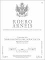 Marchesi Incisa della Rocchetta Roero Arneis 2012 Front Label