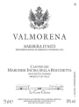 Marchesi Incisa della Rocchetta Barbera d'Asti Valmorena 2009 Front Label