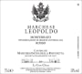 Marchesi Incisa della Rocchetta Monferrato Marchese Leopoldo Pinot Nero 2009 Front Label