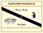 Marchesi Pancrazi Toscana Villa di Bagnolo Pinot Noir 2010 Front Label