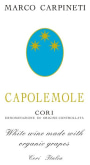 Marco Carpineti Cori Capolemole Bianco 2014 Front Label
