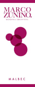 Marco Zunino Malbec 2013 Front Label