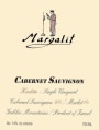 Margalit Winery Cabernet Sauvignon 2012 Front Label