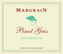 Margrain Vineyard Pinot Gris 2012 Front Label