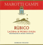 Marotti Campi Lacrima di Morro d'Alba Rubico 2010 Front Label