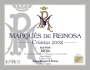 Marques de Reinosa Crianza 2008 Front Label