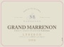 Marrenon Luberon Grand Marrenon Blanc 2009 Front Label