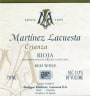 Martinez Lacuesta Crianza 2010 Front Label