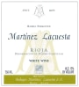 Martinez Lacuesta Fermentado en Barrica Blanco 2012 Front Label