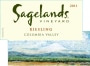 Sagelands Riesling 2011 Front Label