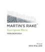 Martin's Rake Marlborough Sauvignon Blanc 2012 Front Label