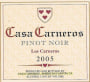Casa Carneros Estate Bottled Los Pinot Noir Valley 2005 Front Label