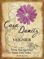 Casa Dumetz Viognier 2014 Front Label