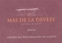 Mas De La Deveze Cotes du Roussillon Villages 2014 Front Label