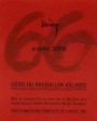 Mas De La Deveze Cotes du Roussillon 66 2006 Front Label