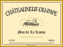 Mas de la Lionne Chateauneuf-du-Pape 2013 Front Label