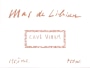 Mas de Libian Cotes du Rhone Cave Vinum 2014 Front Label