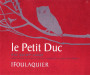 Mas Foulaquier Pic Saint-Loup Le Petit Duc 2012 Front Label