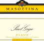 Masottina Venezia Pinot Grigio 2014 Front Label