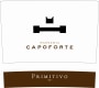 Masseria Capoforte Salento Primitivo 2012 Front Label