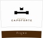 Masseria Capoforte Salento Fiano 2014 Front Label