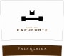 Masseria Capoforte Salento Falanghina 2014 Front Label