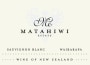 Matahiwi Estate Winery Sauvignon Blanc 2011 Front Label