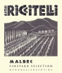Matias Riccitelli Wines Vineyard Selection Malbec 2013 Front Label