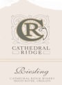 Cathedral Ridge Winery Columbia Gorge Riesling 2014 Front Label