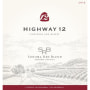Highway 12 Sonoma Red Blend 2015 Front Label