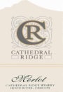 Cathedral Ridge Winery Merlot 2013 Front Label