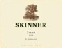 Skinner Syrah 2009  Front Label