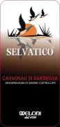 Meloni Vini Cannonau di Sardegna Selvatico 2011 Front Label