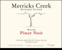 Merricks Creek Pinot Noir 2007 Front Label