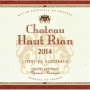 Chateau Haut Rian Bordeaux Rouge 2014 Front Label