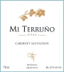 Mi Terruno Uvas Cabernet Sauvignon 2013 Front Label