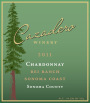 Cazadero Winery Bei Ranch Chardonnay 2011 Front Label