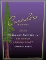 Cazadero Winery Bei Ranch Cabernet Sauvignon 2010 Front Label