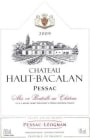 Michel Gonet et Fils Chateau Haut-Bacalan 2009 Front Label