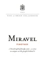 Miravel Pinotage 2010 Front Label