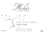 Misha's Vineyard Wines Ltd The High Note Pinot Noir 2011 Front Label