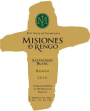 Misiones de Rengo Reserva Sauvignon Blanc 2010 Front Label