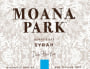Moana Park Syrah 2015 Front Label