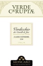 Moncaro Verdicchio dei Castelli di Jesi Classico Verde di Ca' Ruptae Superiore 2014 Front Label