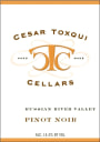 Cesar Toxqui Cellars Pinot Noir 2012 Front Label